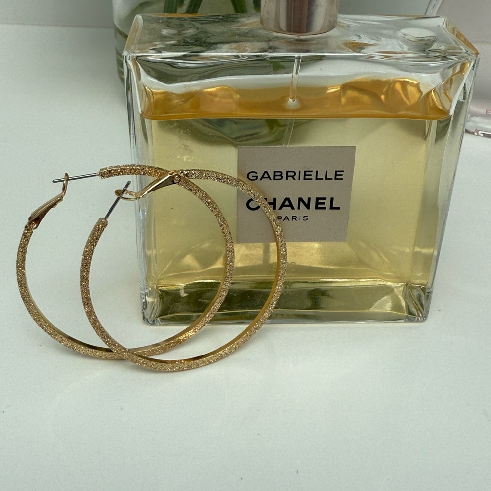 Marlyn Schiff Gold Hoop Earrings